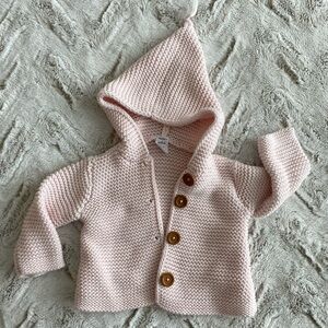 pink sweater from Nordstrom 6 months